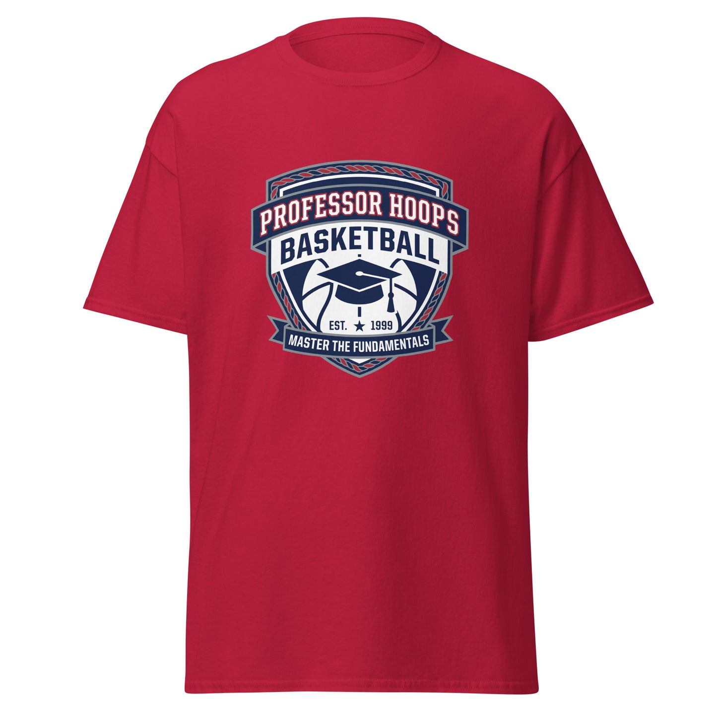 Classic | T-Shirt | Professor Hoops Basketball | Crest Logo