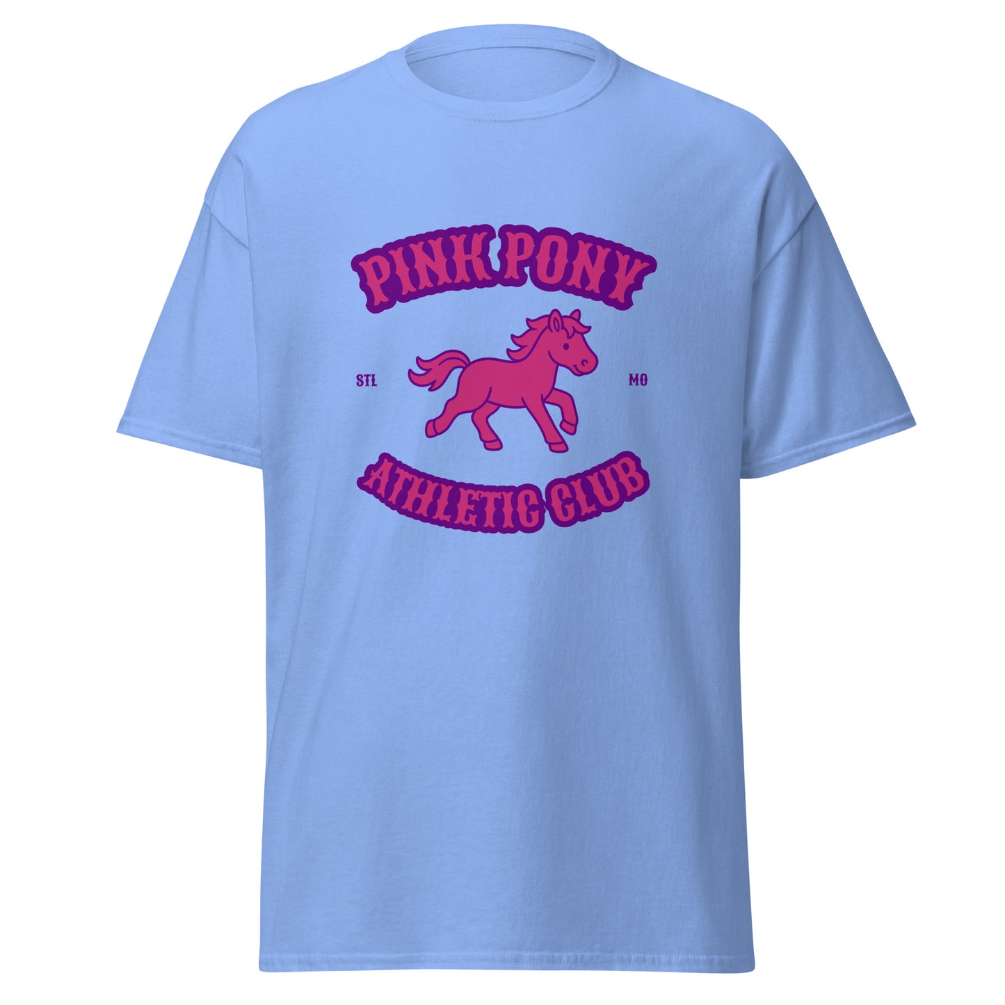 Classic | T-Shirt | Pink Pony Athletic Club | Crest Logo