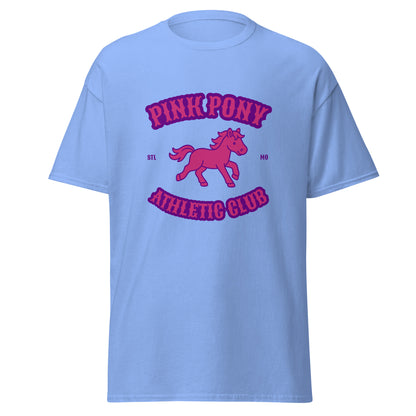 Classic | T-Shirt | Pink Pony Athletic Club | Crest Logo