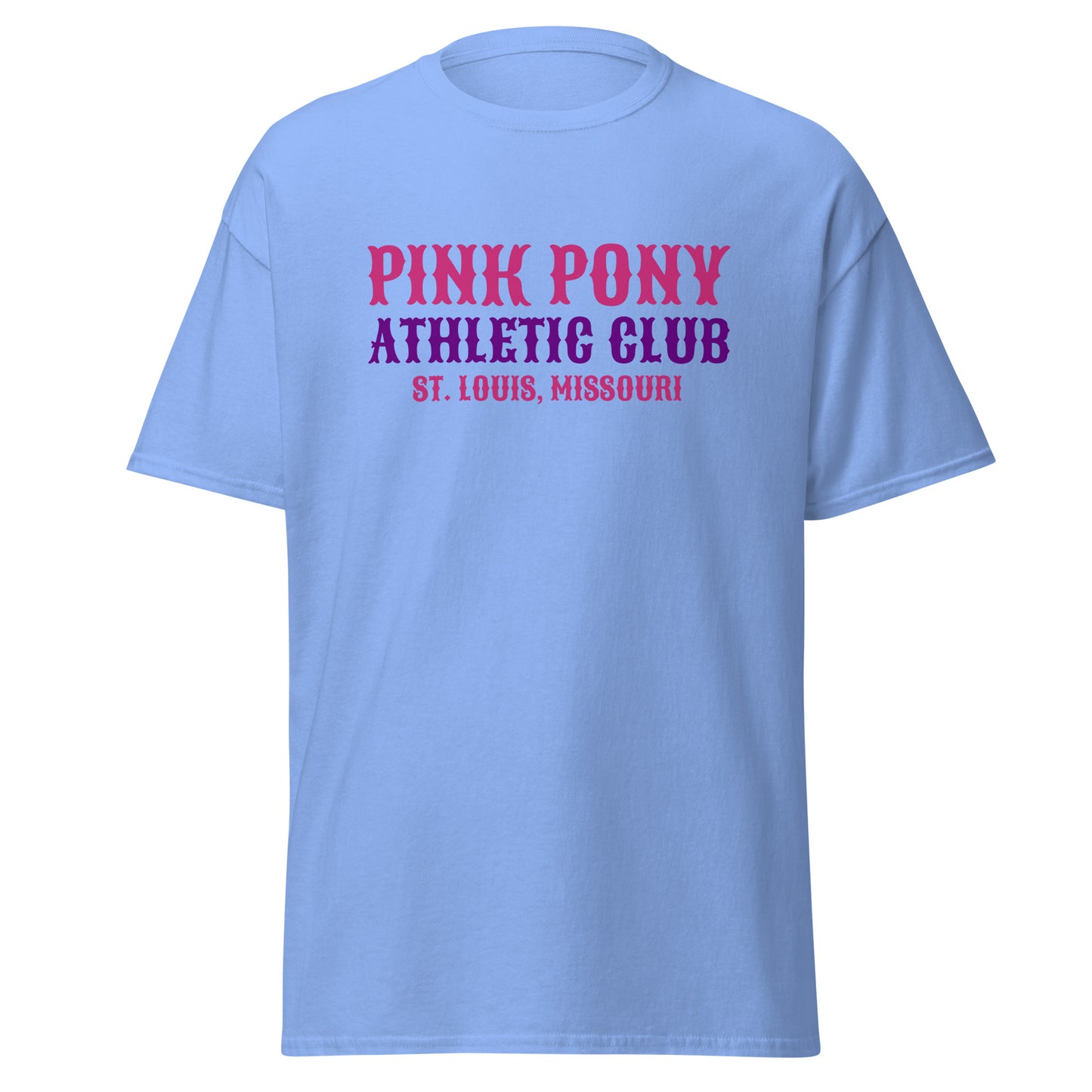 Classic | T-Shirt | Pink Pony Athletic Club | Athletic Wordmark Logo