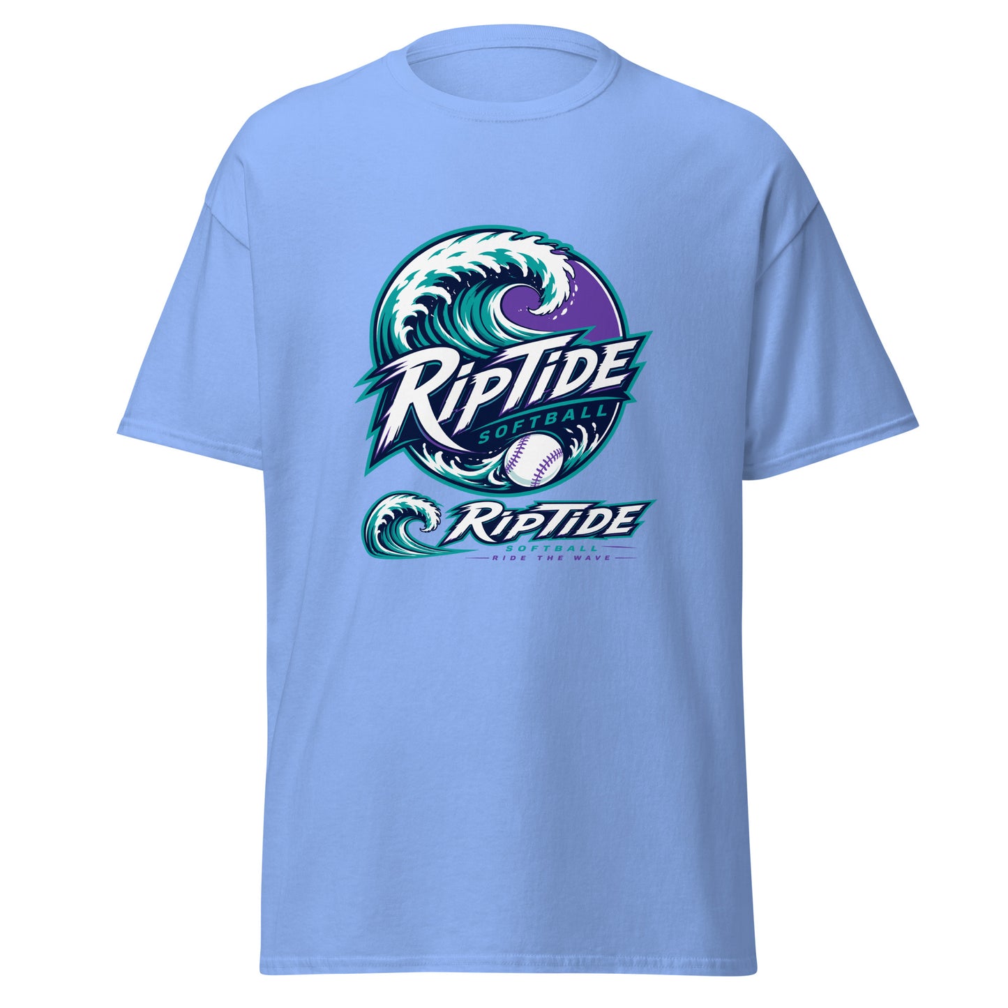 Classic | T-Shirt | RipTide Softball | Crest Logo