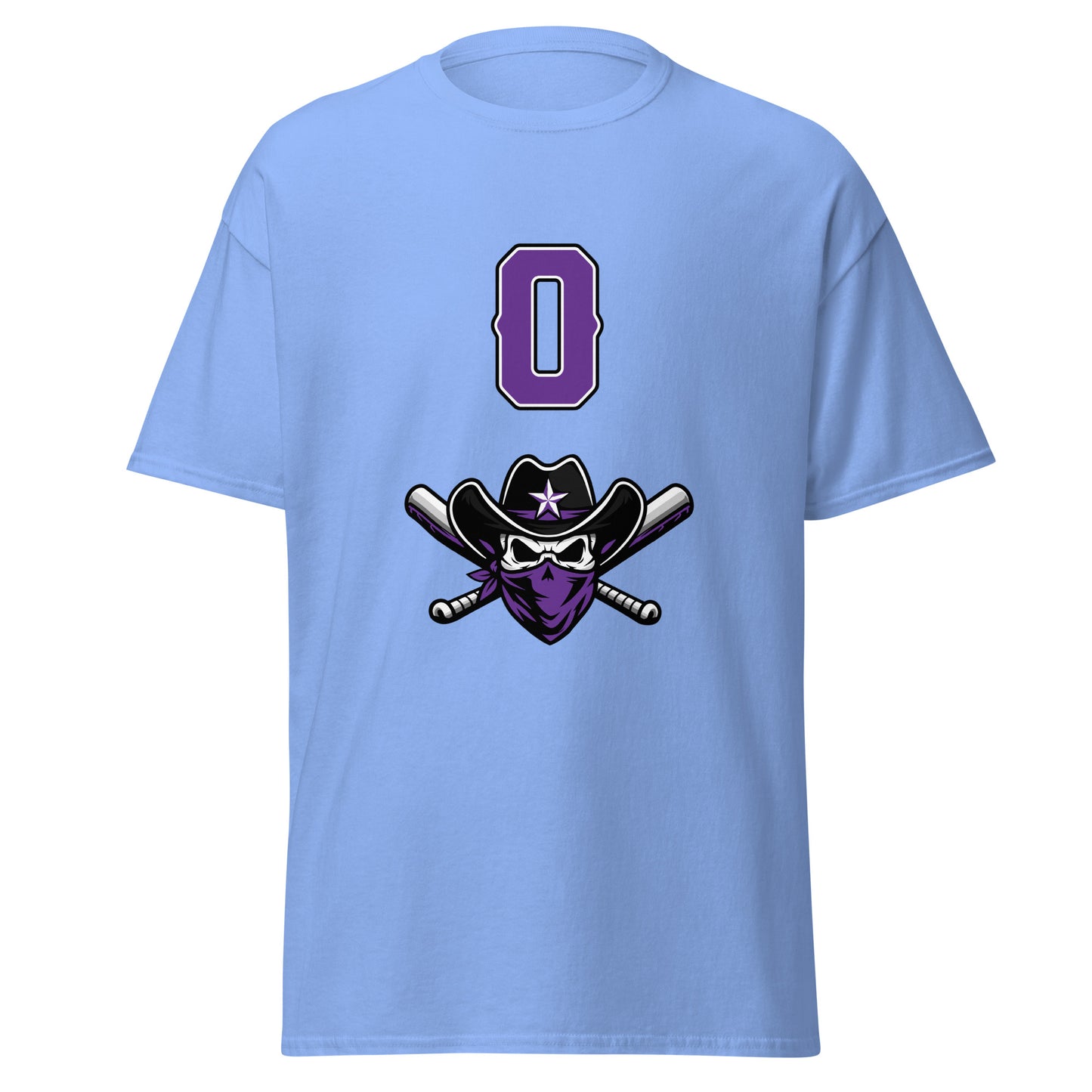 Classic | T-Shirt | Carolina Outlaws Baseball | Purple Renegades Logo