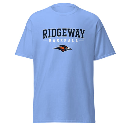 Classic | T-Shirt | Ridgeway High School Baseball | Modern Script Logo