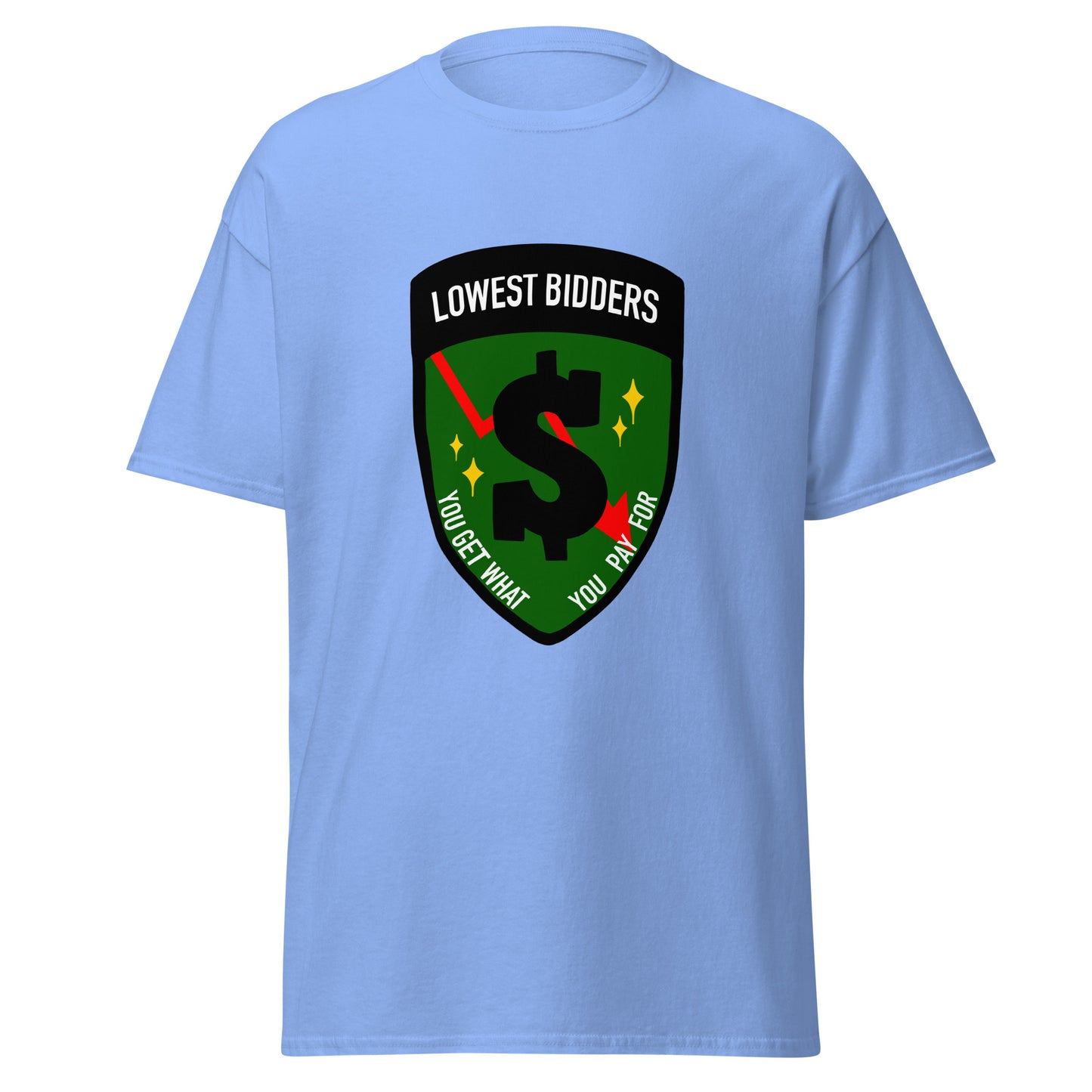 Classic | T-Shirt | The Lowest Bidders | Emblem Logo