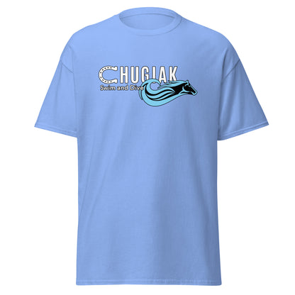 Classic | T-Shirt | Chugiak Mustang Swim & Dive | Emblem Logo