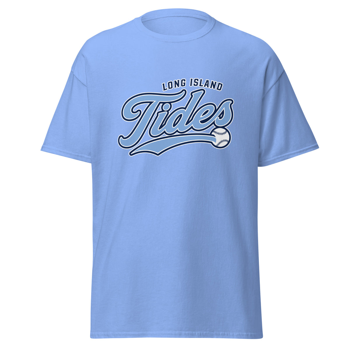 Classic | T-Shirt | Long Island Tides Baseball | Athletics Logo