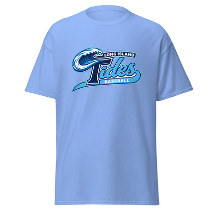 Classic | T-Shirt | Long Island Tides Baseball | Ironclad Tides Logo