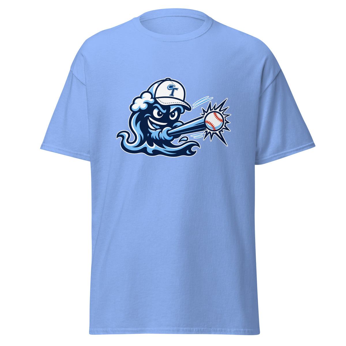 Classic | T-Shirt | Long Island Tides Baseball | Mascot Logo
