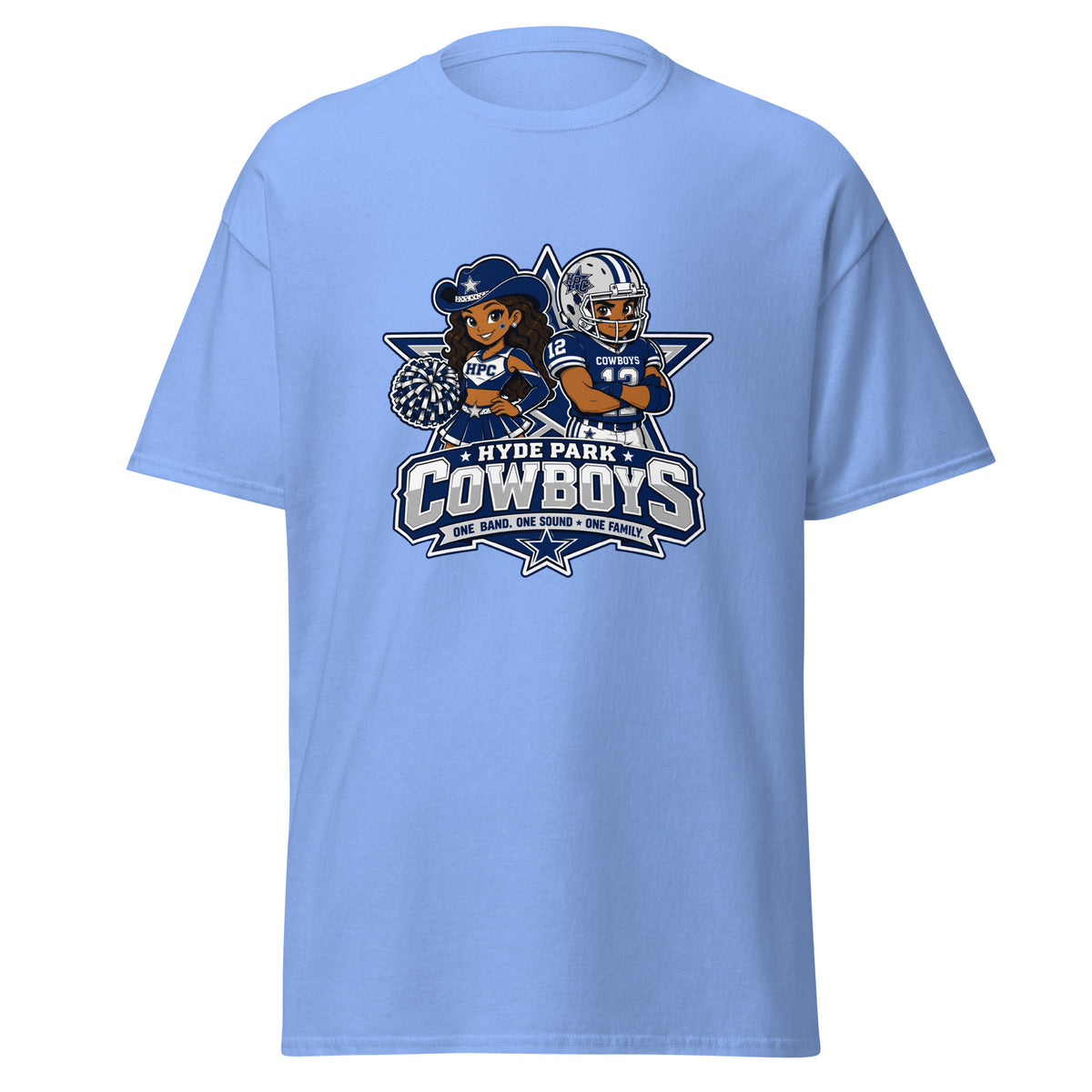 Classic | T-Shirt | Hyde Park Cowboys | Vanguard Logo