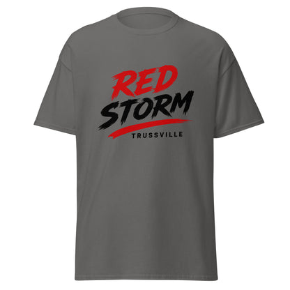 Classic | T-Shirt | Red Storm | Modern Script Logo