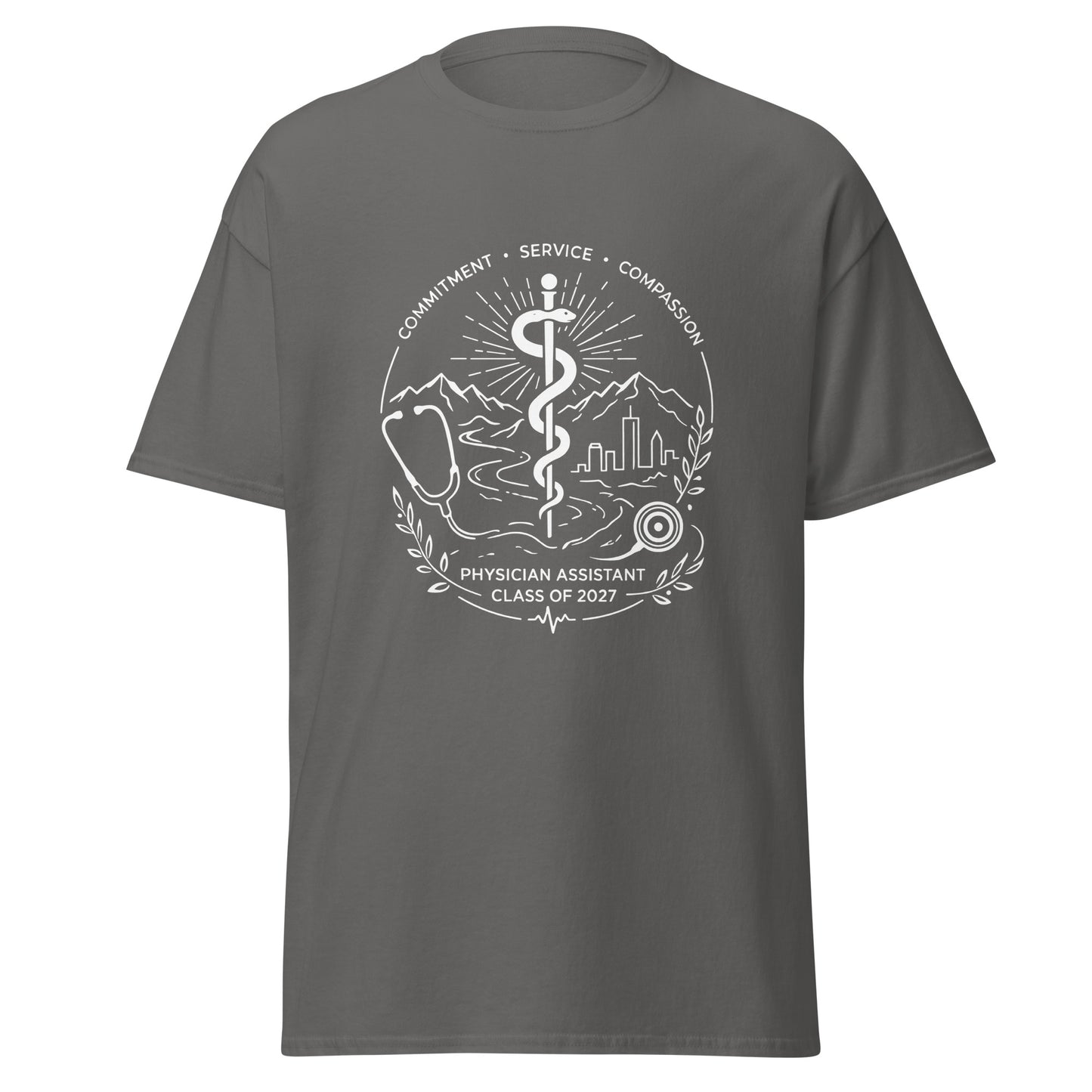 Classic | T-Shirt | Trine PA program | Crest Logo