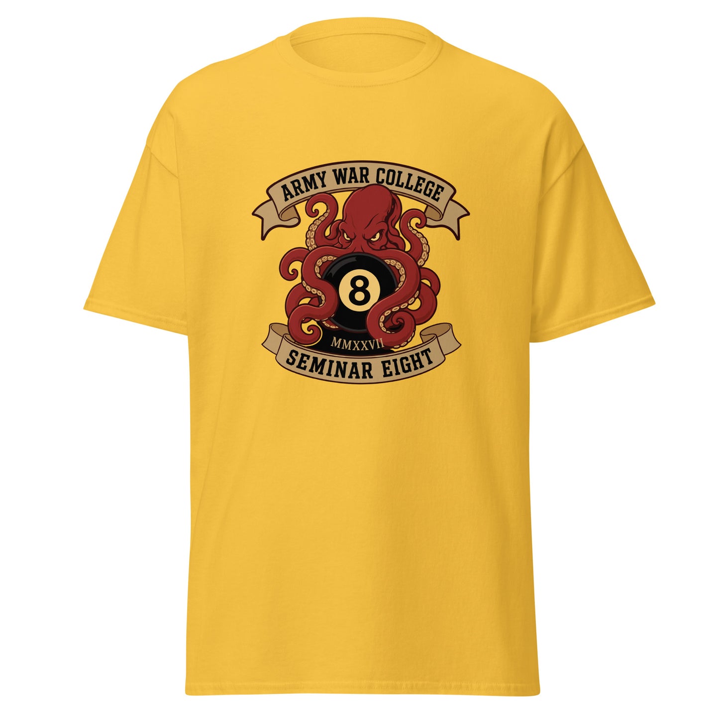 Classic | T-Shirt | Army War College (Seminar 8) | Crest Logo
