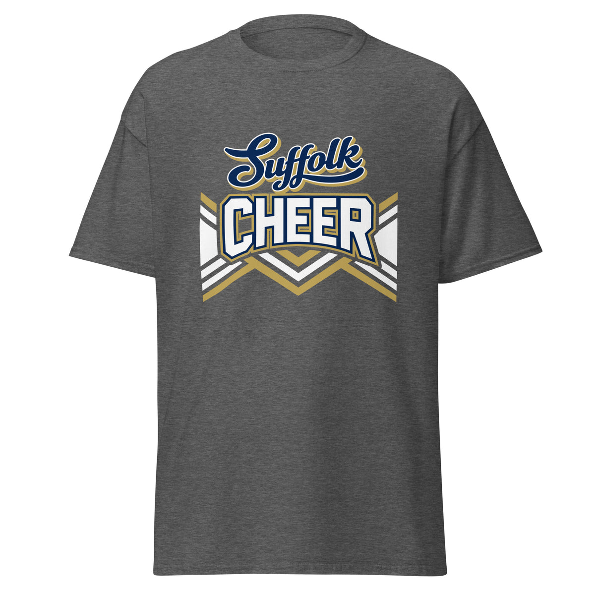 Classic | T-Shirt | Suffolk University Cheerleading | Vanguard Logo
