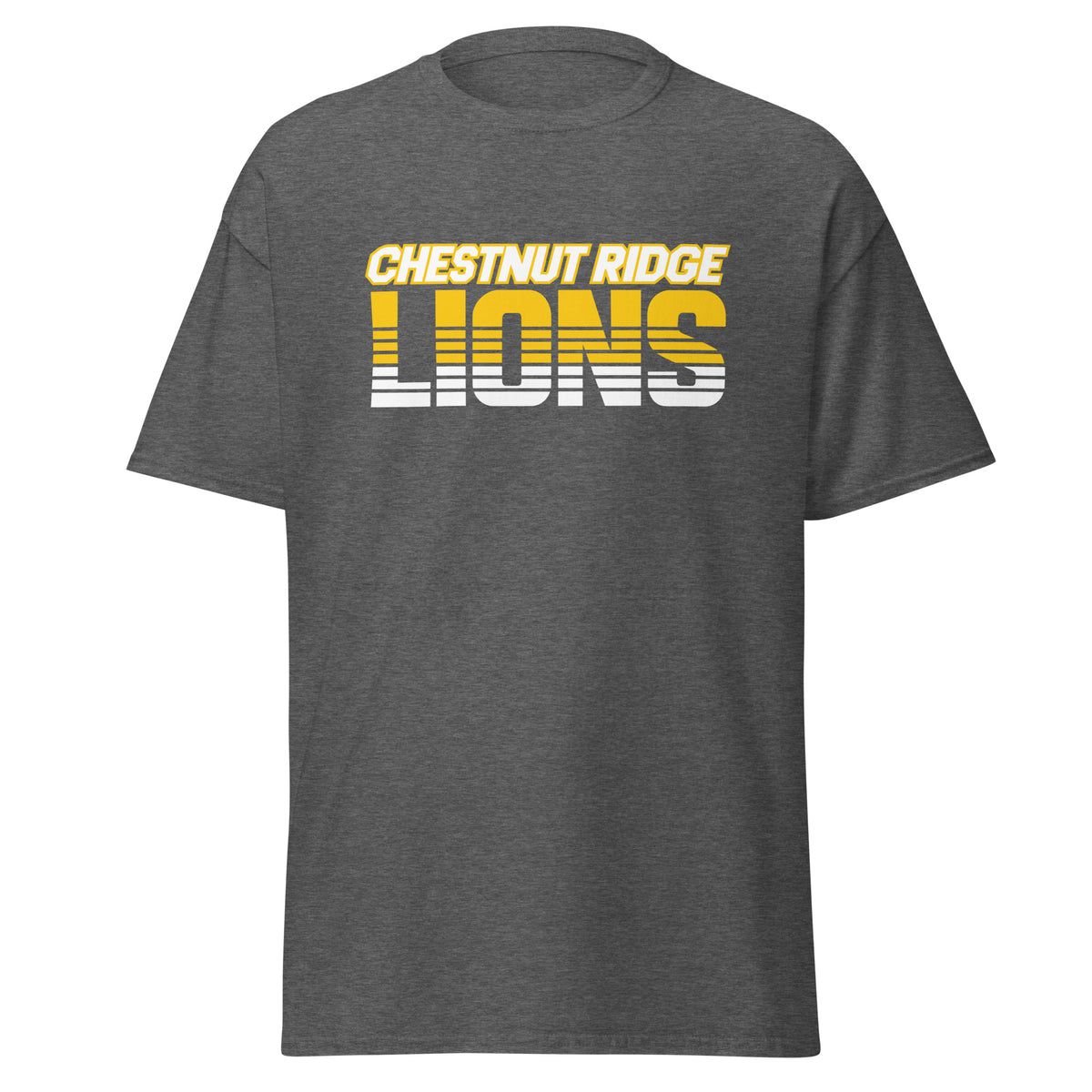 Classic | T-Shirt | Chestnut Ridge Lions Football | Script Logo