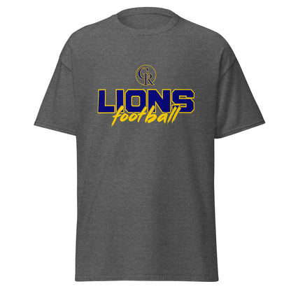 Classic | T-Shirt | Chestnut Ridge Lions Football | Vanguard Logo