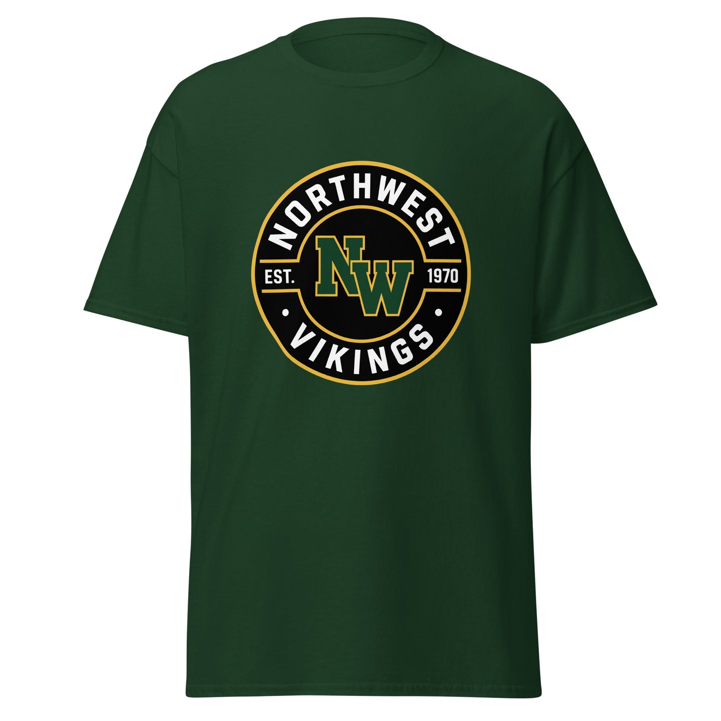 Classic | T-Shirt | Northwest High School | Badge Logo