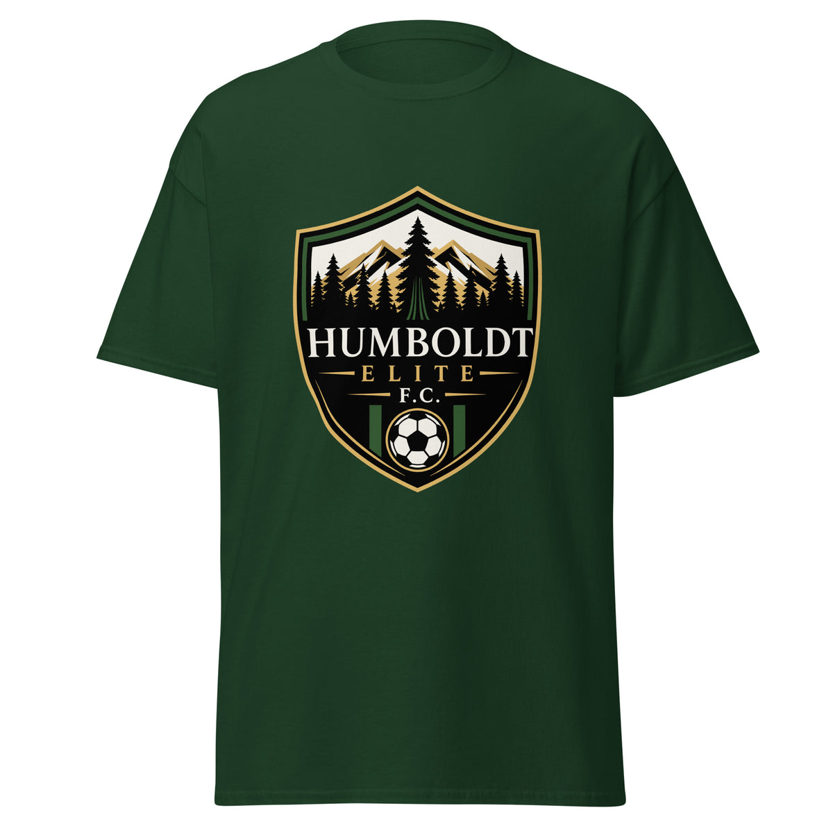 Classic | T-Shirt | Humboldt Elite FC | Shield Logo