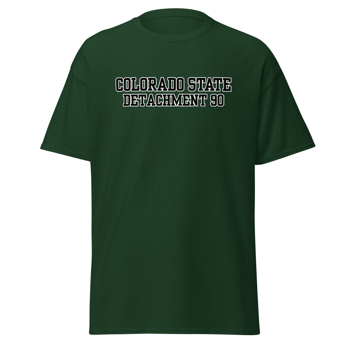 Classic | T-Shirt | Colorado State Detachment 90 | Modern Script Logo