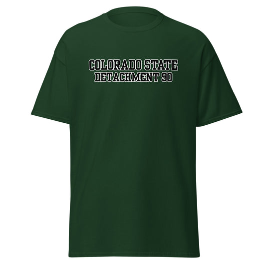 Classic | T-Shirt | Colorado State Detachment 90 | Modern Script Logo
