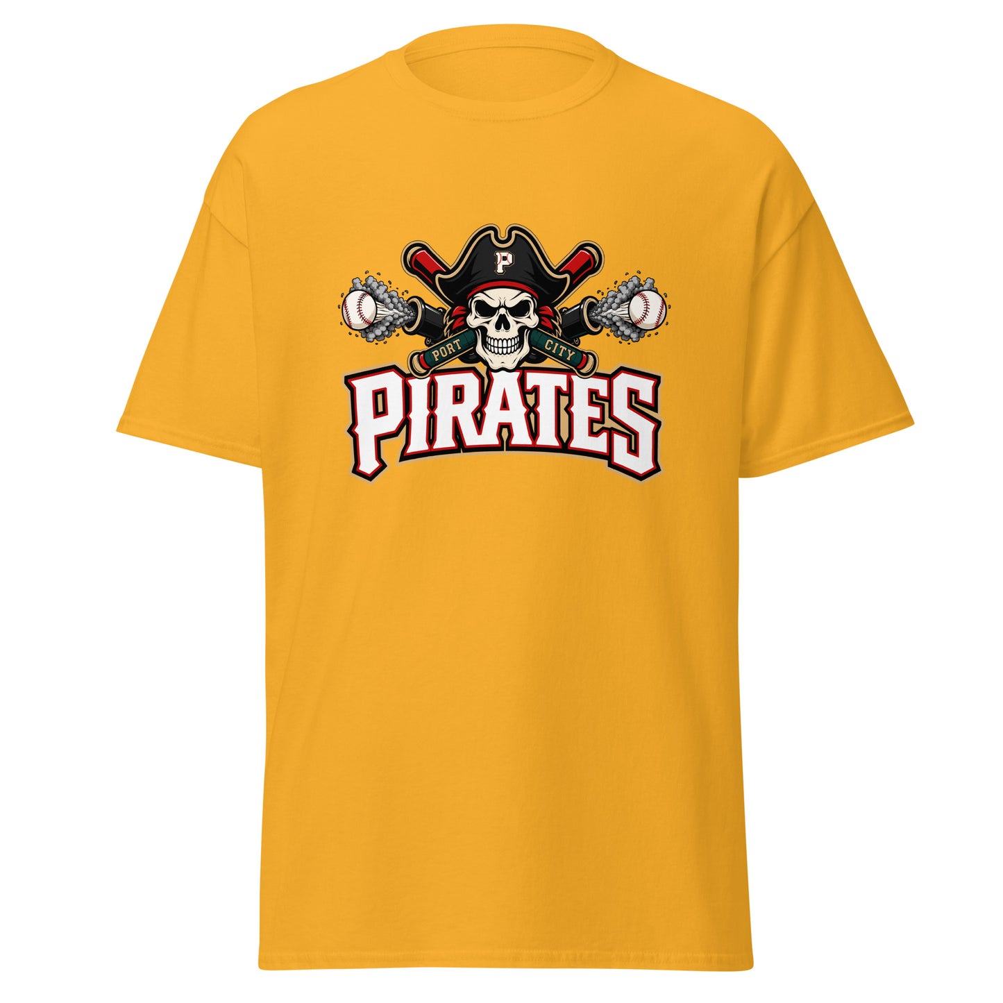 Classic | T-Shirt | Port City Pirates | Cannonball Portside Logo