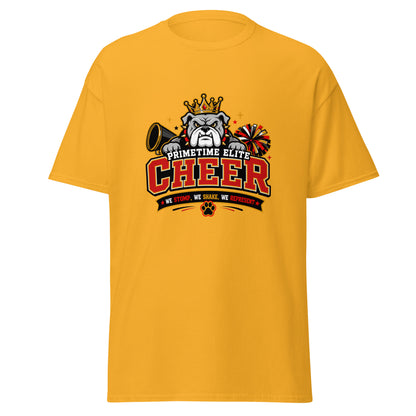 Classic | T-Shirt | PTE Bulldog Cheer | Crest Logo