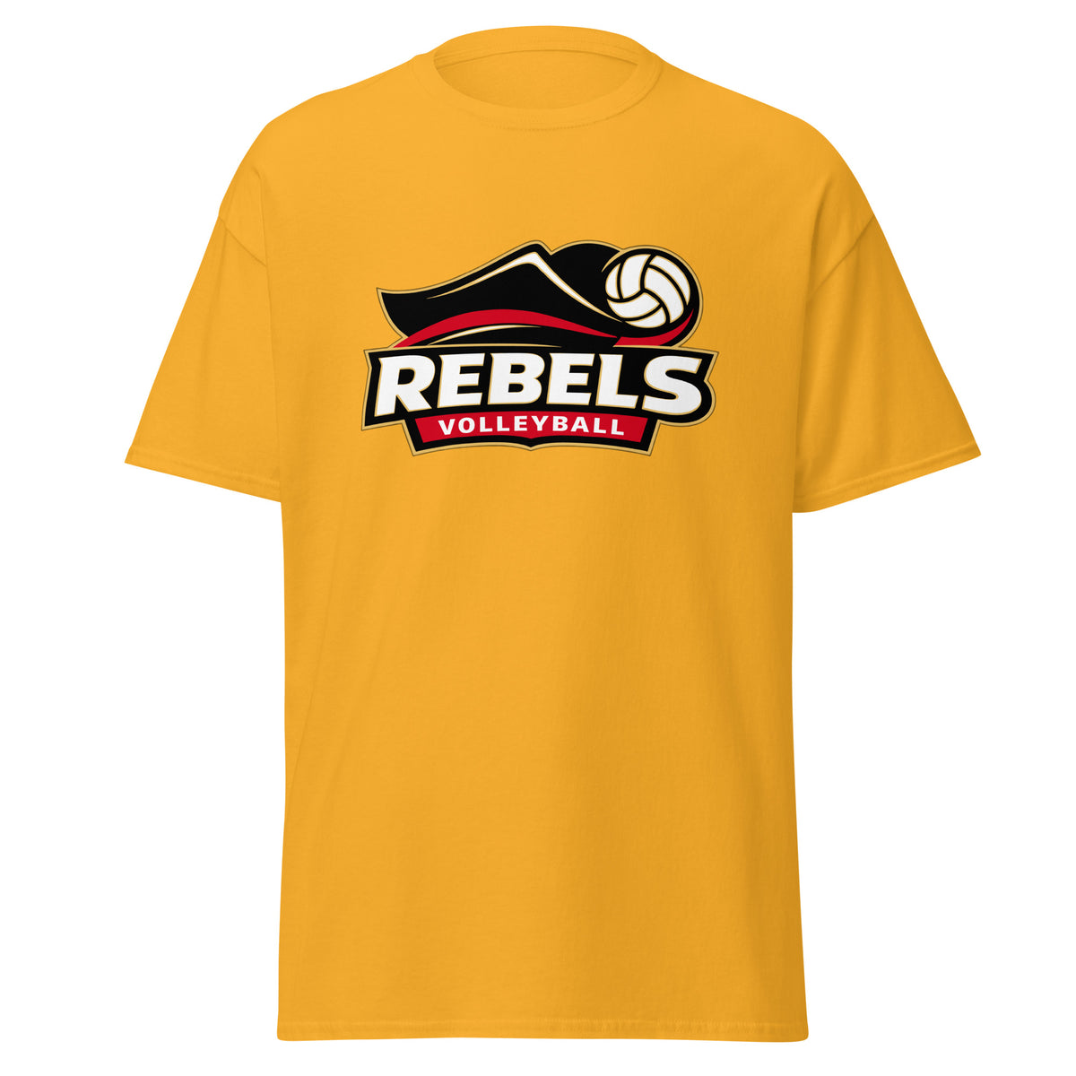 Classic | T-Shirt | Rebels Volleyball Club | Crest Logo