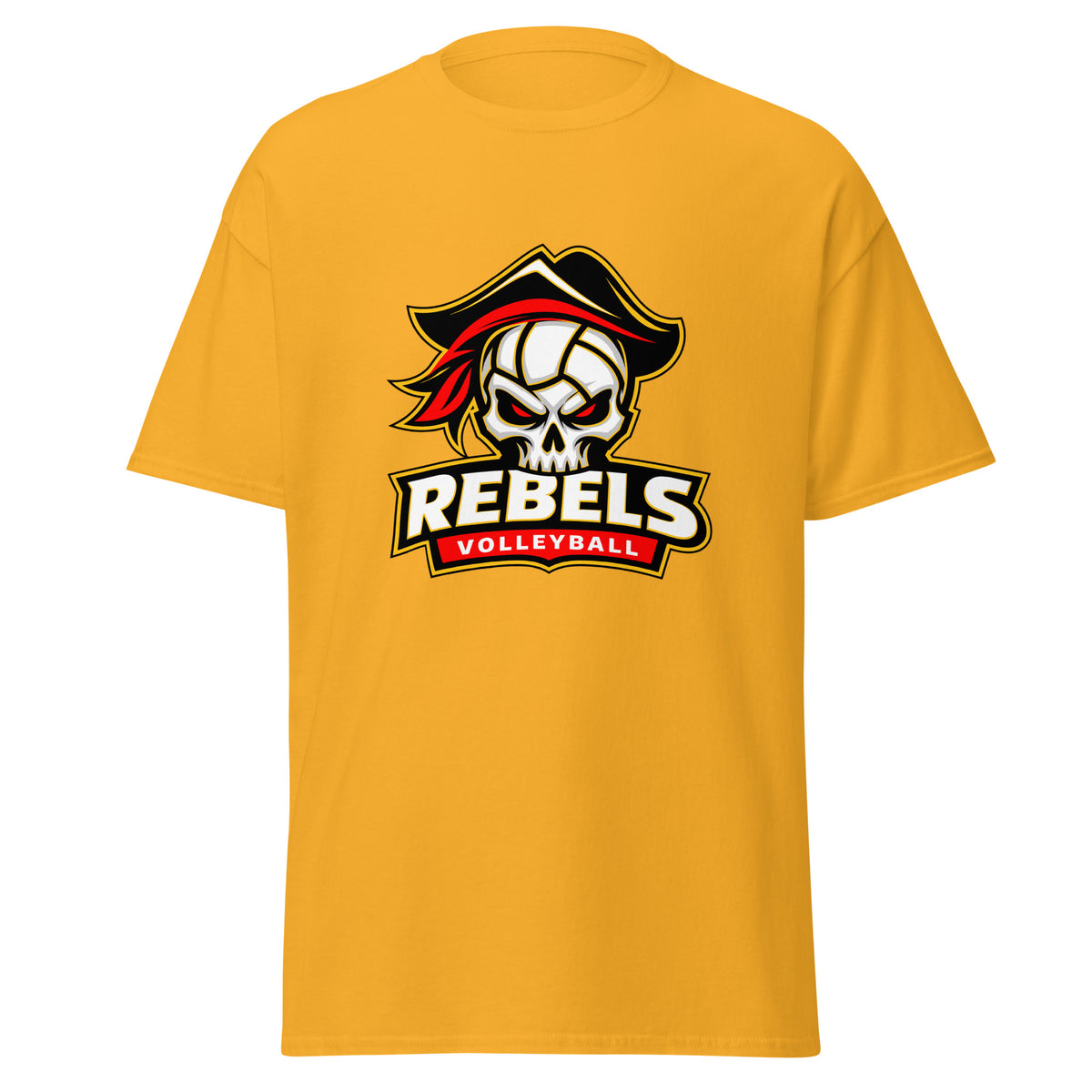 Classic | T-Shirt | Rebels Volleyball Club | Apex Logo