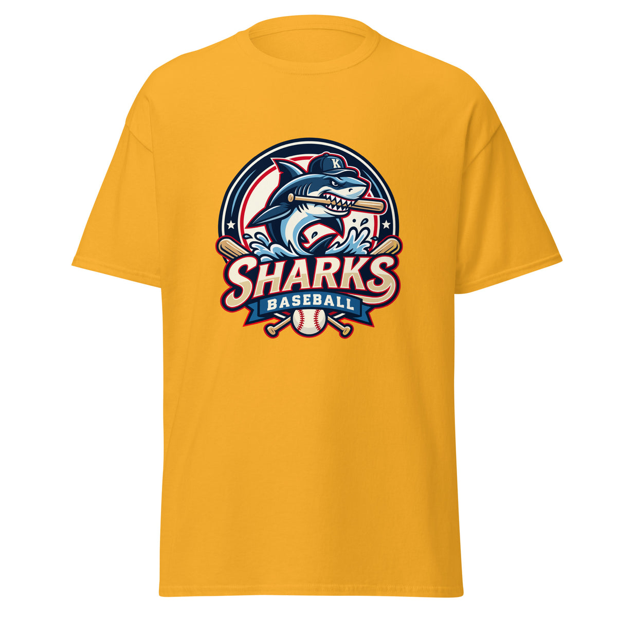 Classic | T-Shirt | Sharks Diamond Sports | Emblem Logo