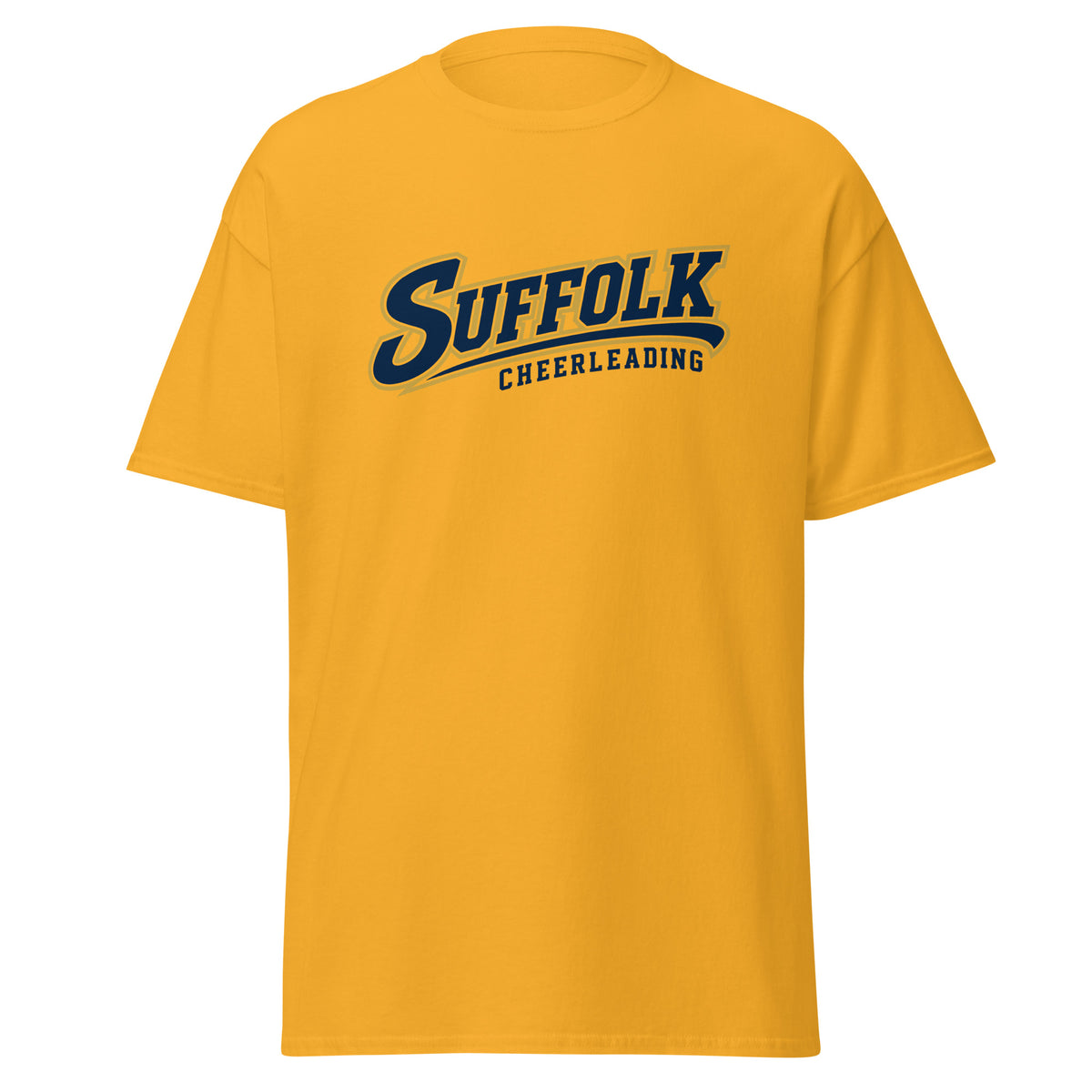 Classic | T-Shirt | Suffolk University Cheerleading | Athletics Logo