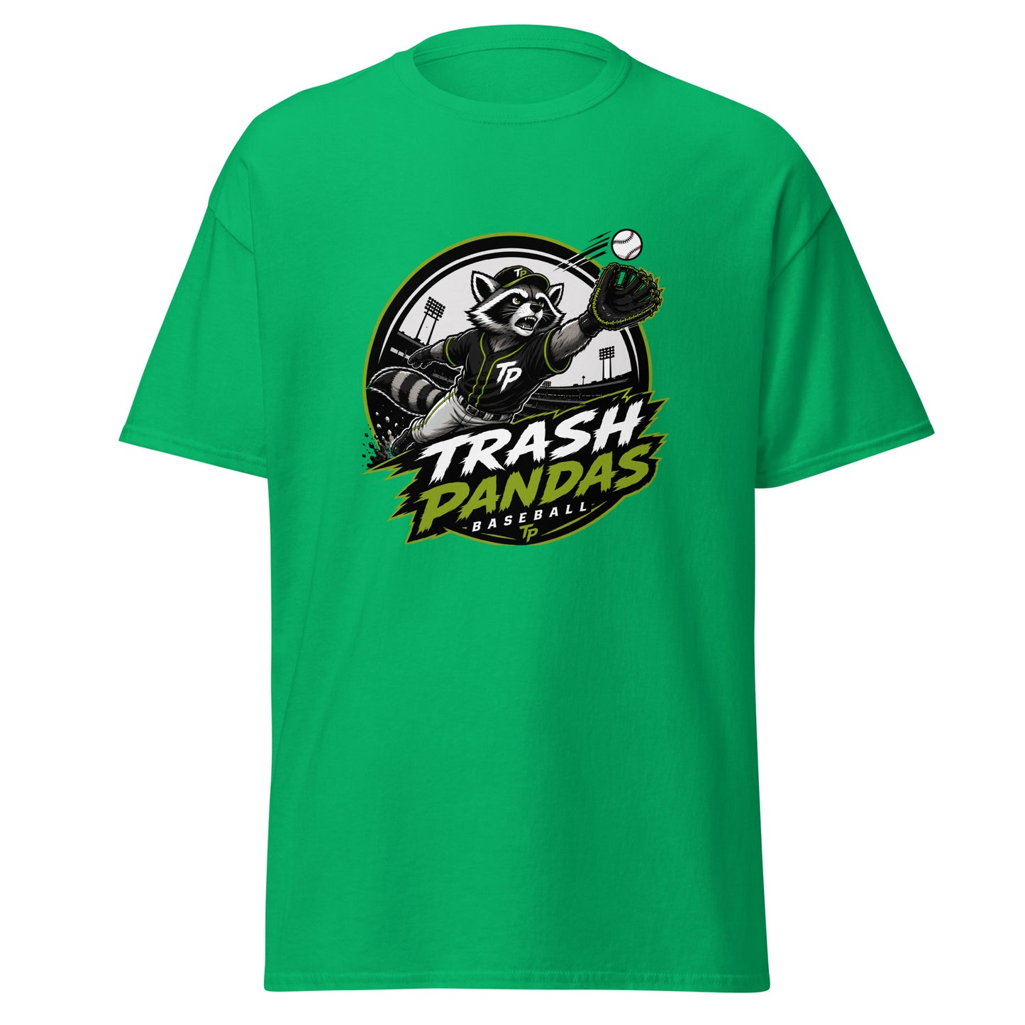 Classic | T-Shirt | Trash Pandas Baseball Organization | Emblem Logo