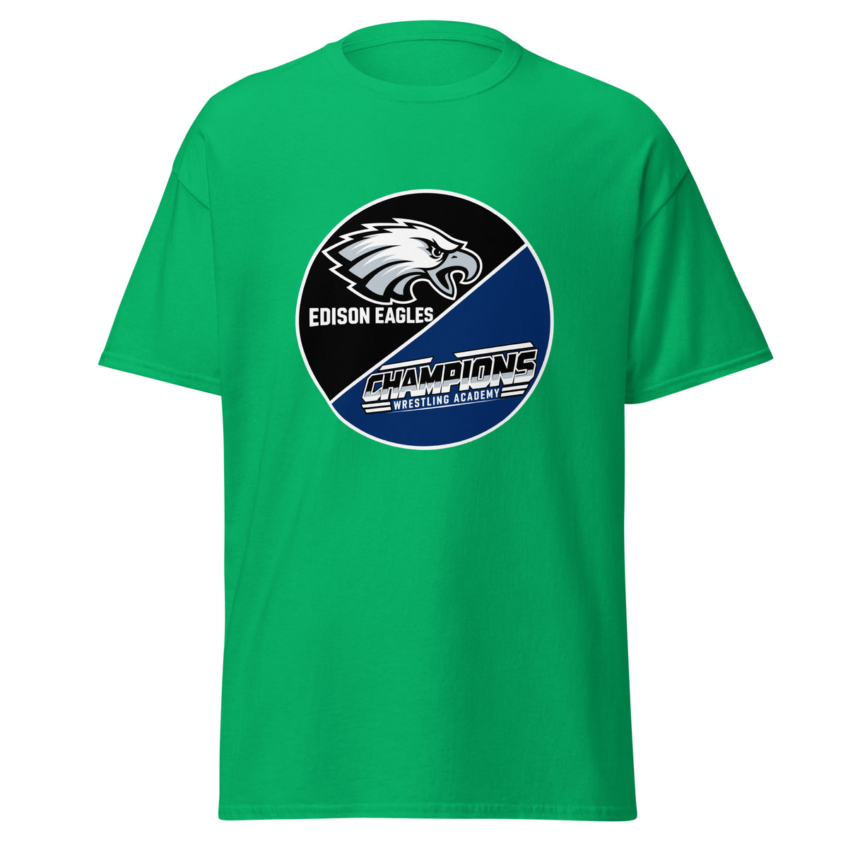 Classic | T-Shirt | Edison Eagles/CWA Wrestling | Badge Logo