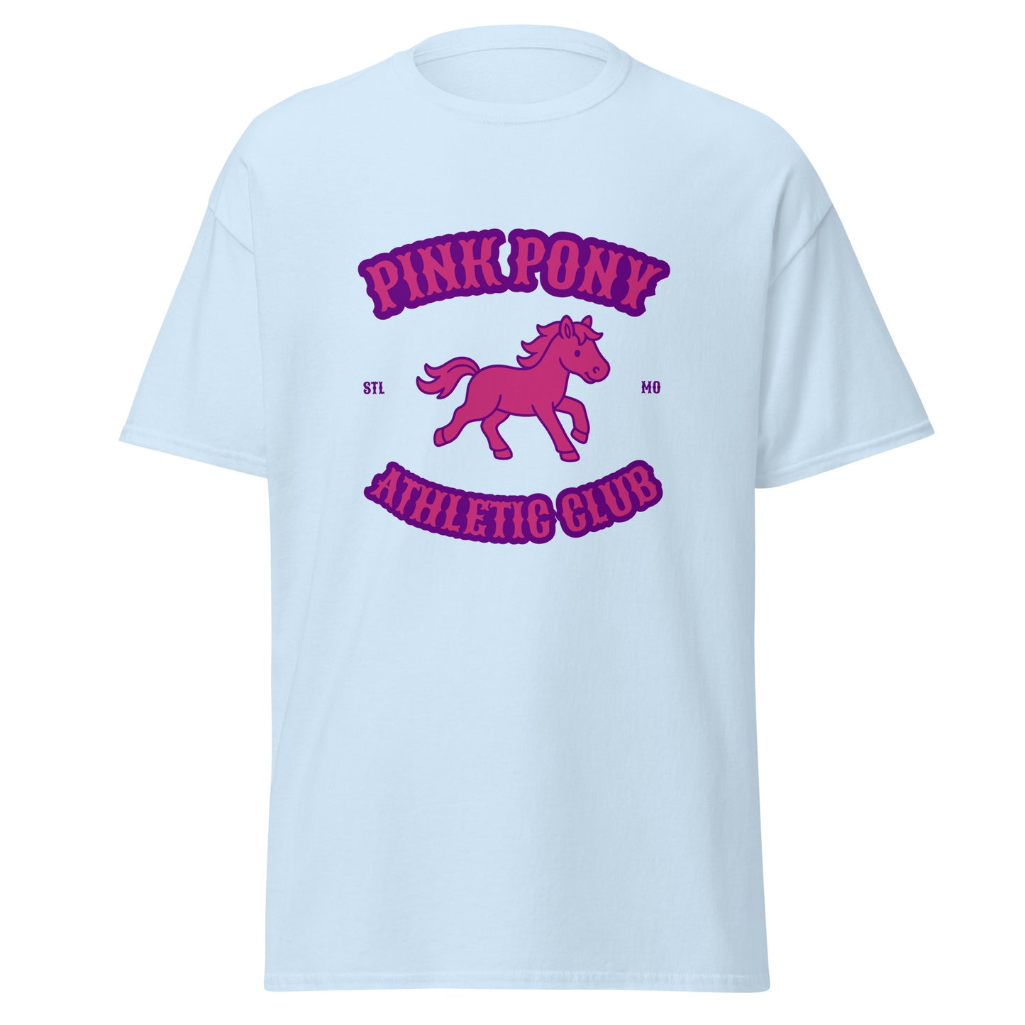 Classic | T-Shirt | Pink Pony Athletic Club | Crest Logo