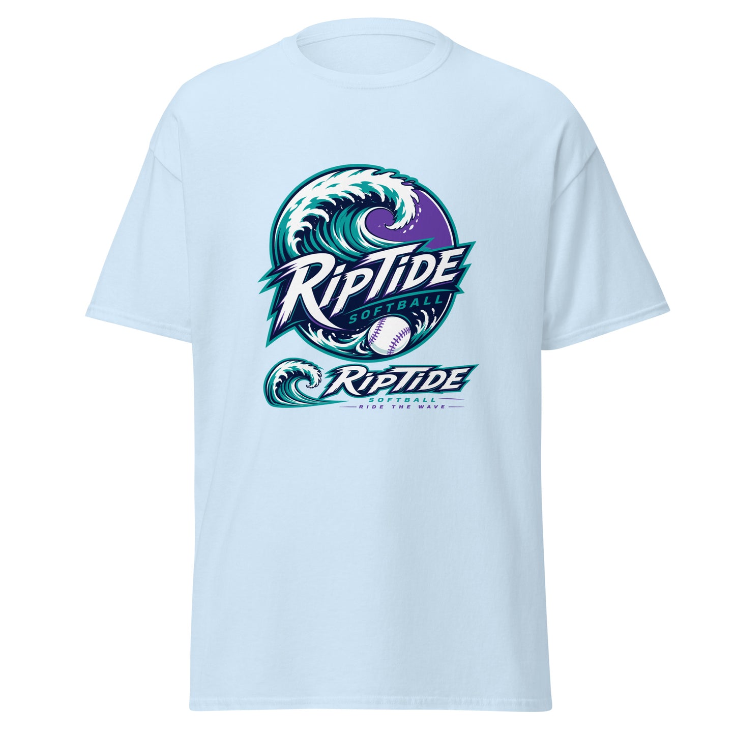 Classic | T-Shirt | RipTide Softball | Crest Logo