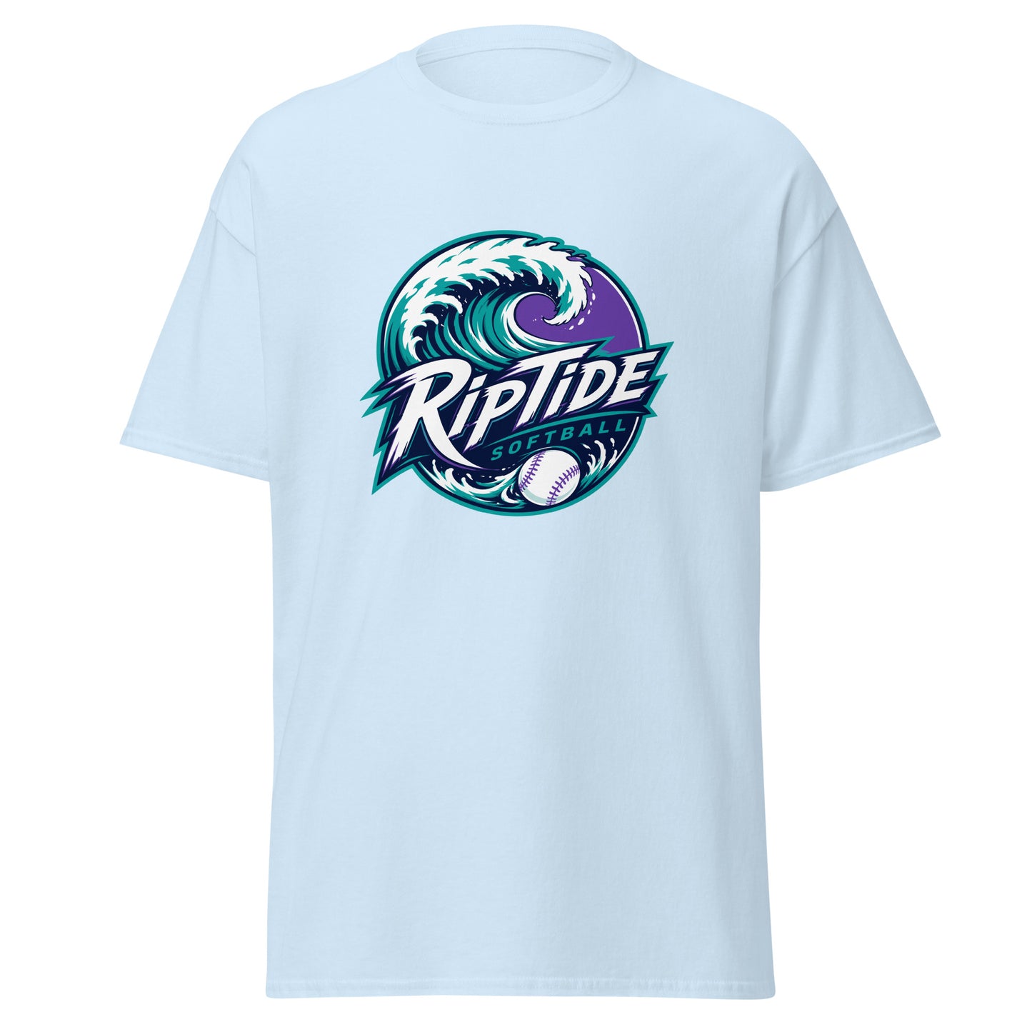Classic | T-Shirt | RipTide Softball | Emblem Logo