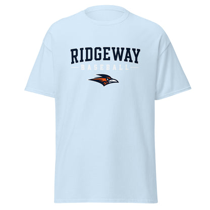 Classic | T-Shirt | Ridgeway High School Baseball | Modern Script Logo