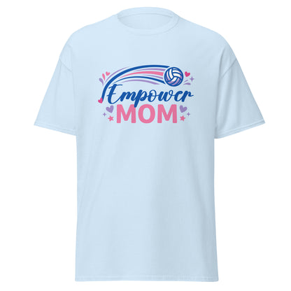 Classic | T-Shirt | Empower Volleyball Club | Mom Crest Logo
