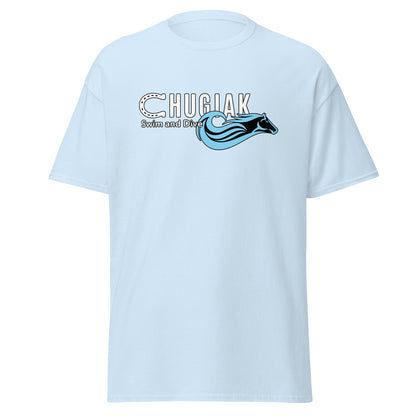 Classic | T-Shirt | Chugiak Mustang Swim & Dive | Emblem Logo