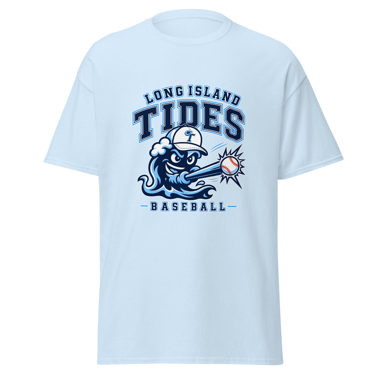 Classic | T-Shirt | Long Island Tides Baseball | Valor Logo
