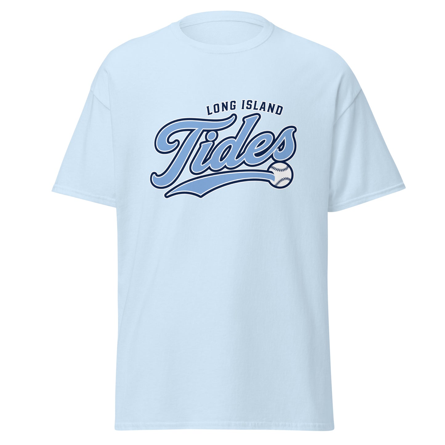 Classic | T-Shirt | Long Island Tides Baseball | Athletics Logo