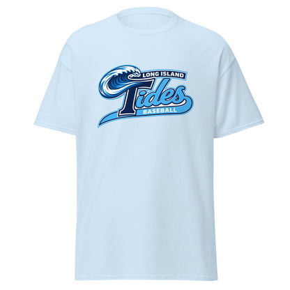 Classic | T-Shirt | Long Island Tides Baseball | Ironclad Tides Logo