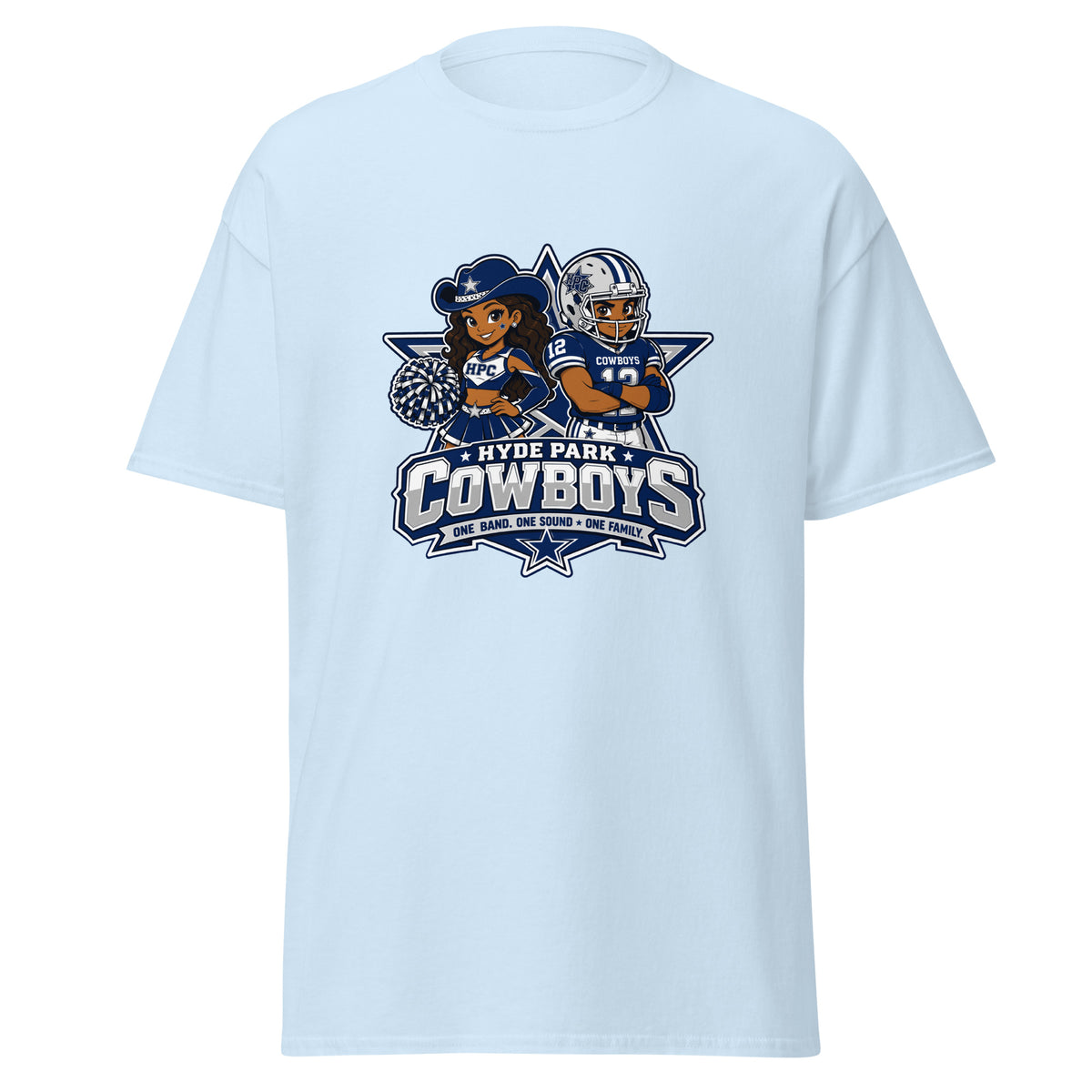 Classic | T-Shirt | Hyde Park Cowboys | Vanguard Logo
