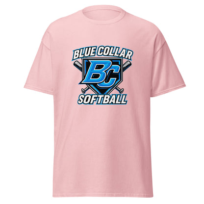 Classic | T-Shirt | Blue Collar Softball 2034 | Shield Logo