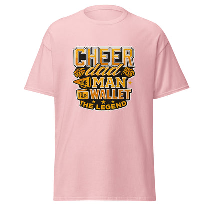 Classic | T-Shirt | Sunset Surge All-Star Cheerleading | Cheer Dad Legend Logo