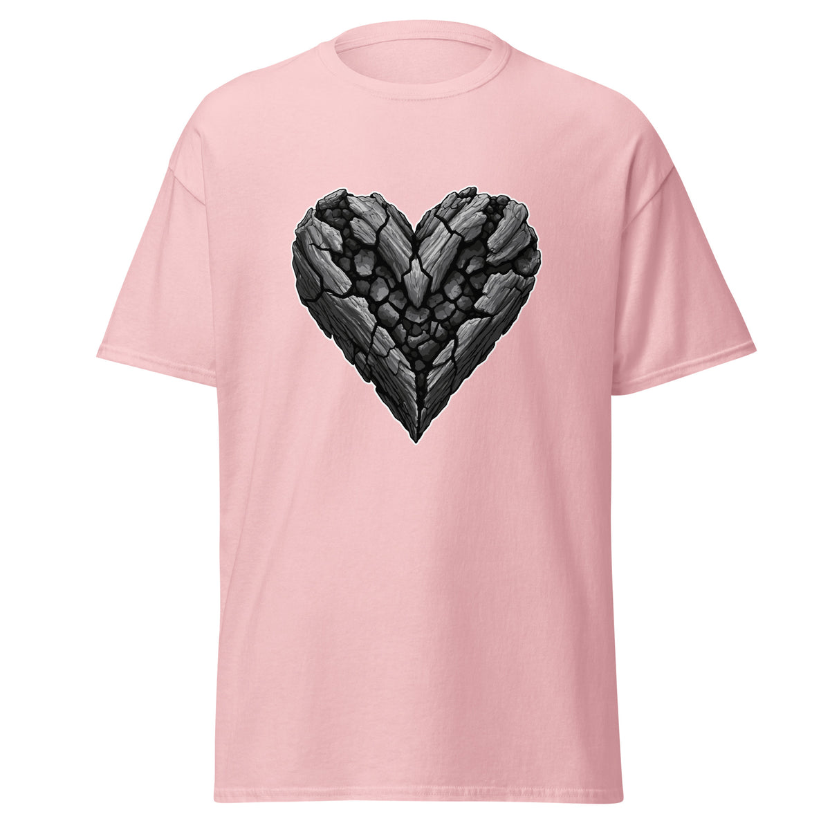 Classic | T-Shirt | Obsidian Heartbeat | Emblem Logo