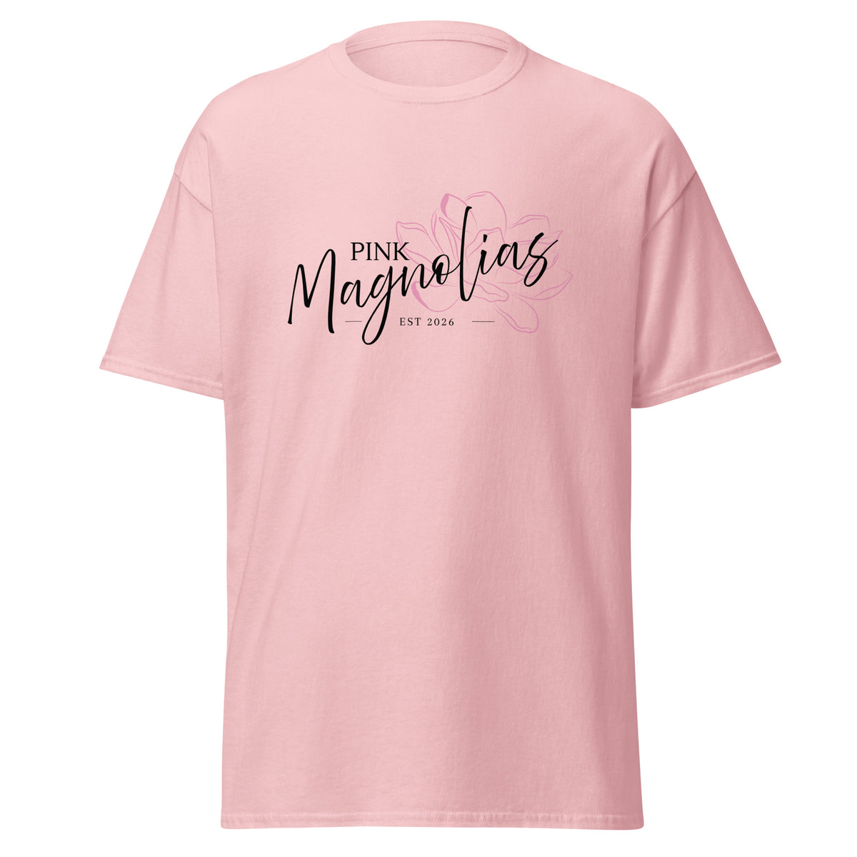 Classic | T-Shirt | Pink Magnolias Dance | Lettermark Logo