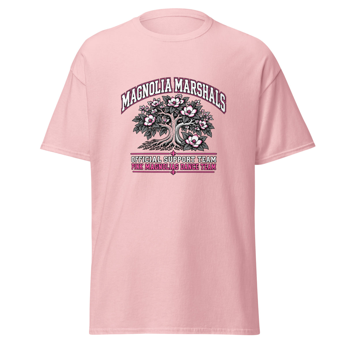 Classic | T-Shirt | Pink Magnolias Dance | Crest Logo