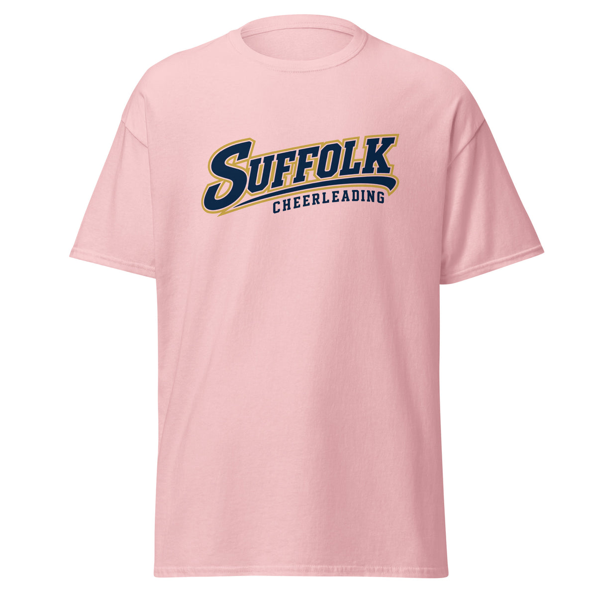 Classic | T-Shirt | Suffolk University Cheerleading | Athletics Logo