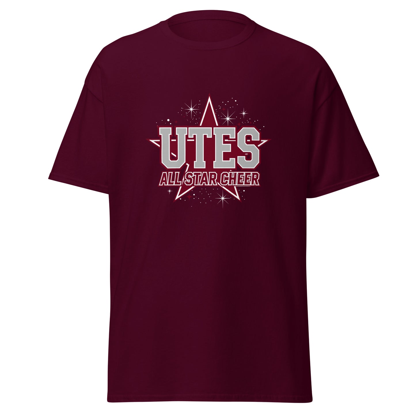 Classic | T-Shirt | Utes Allstar Cheer | Crest Logo