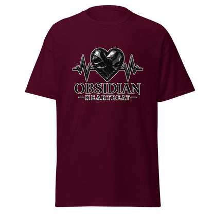 Classic | T-Shirt | Obsidian Heartbeat | Pulse Athletics Logo