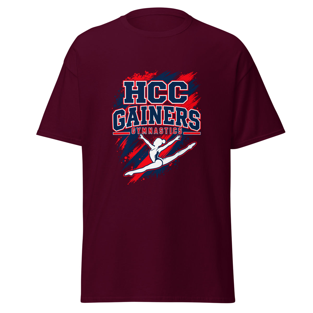 Classic | T-Shirt | HCC Gymnastics | Crest Logo